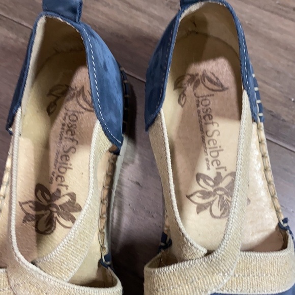Josef Seibel Sophie 29 shoes flats blue suede - Picture 8 of 12